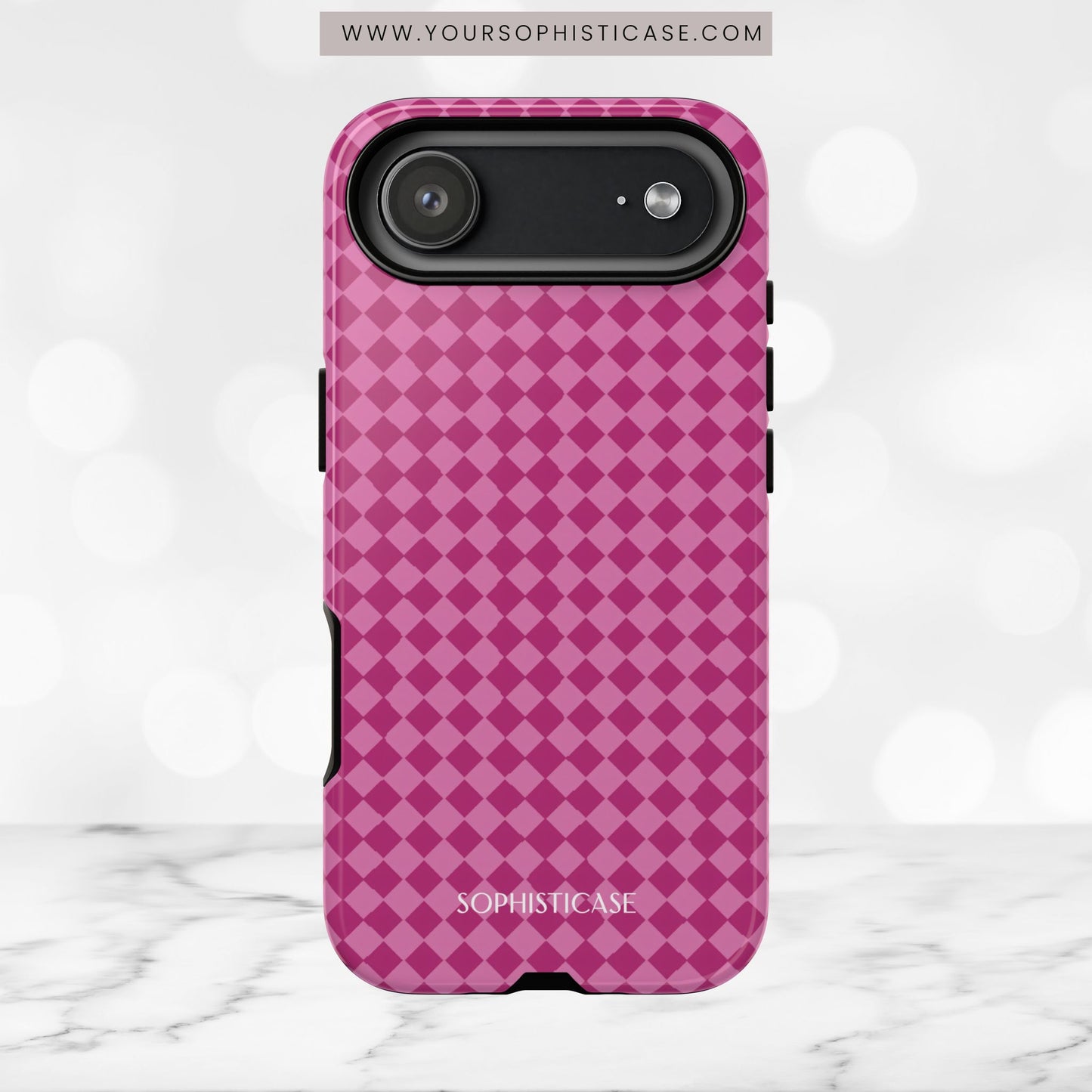 Diamond Diva in Plum - iPhone Case