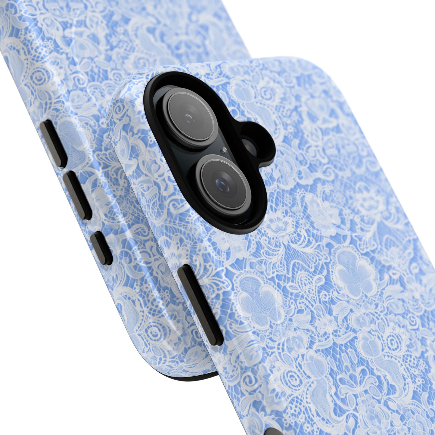 Luxe Lace in Blue - Magsafe Case