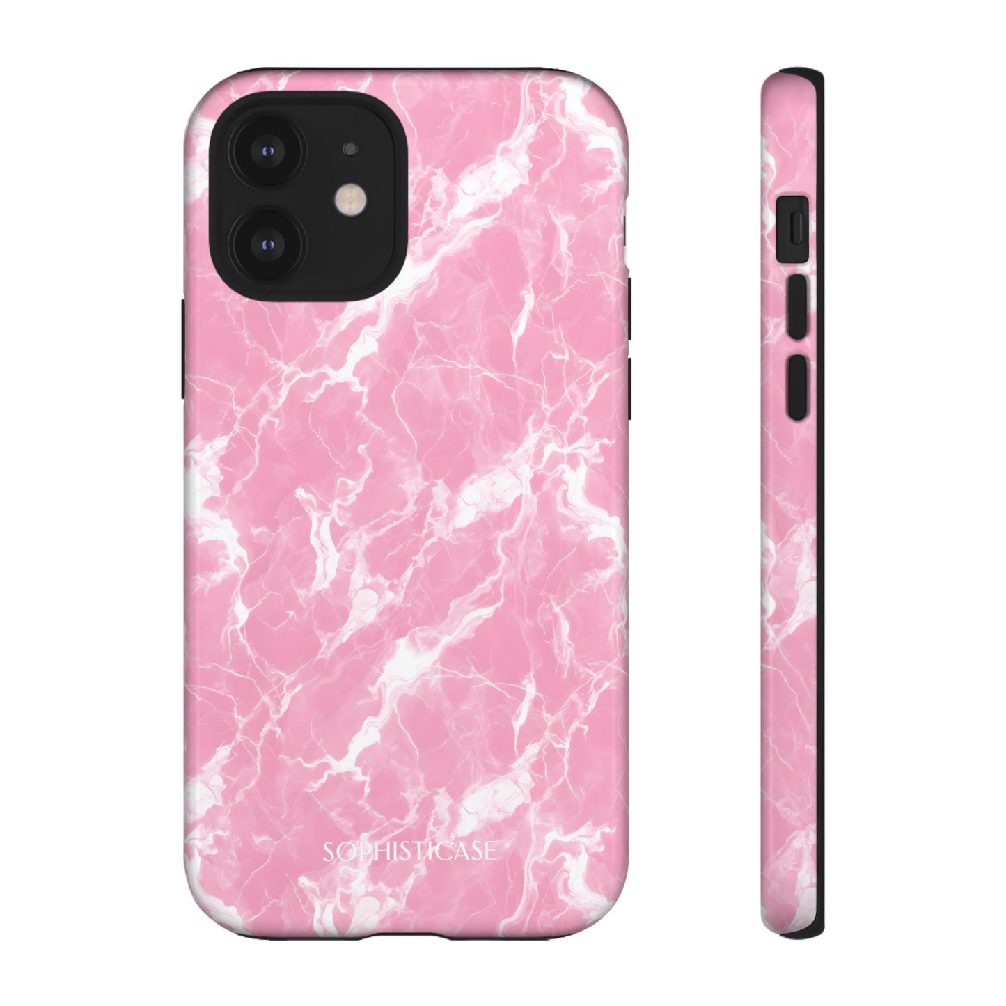 Marble Crush in Pink - iPhone Case