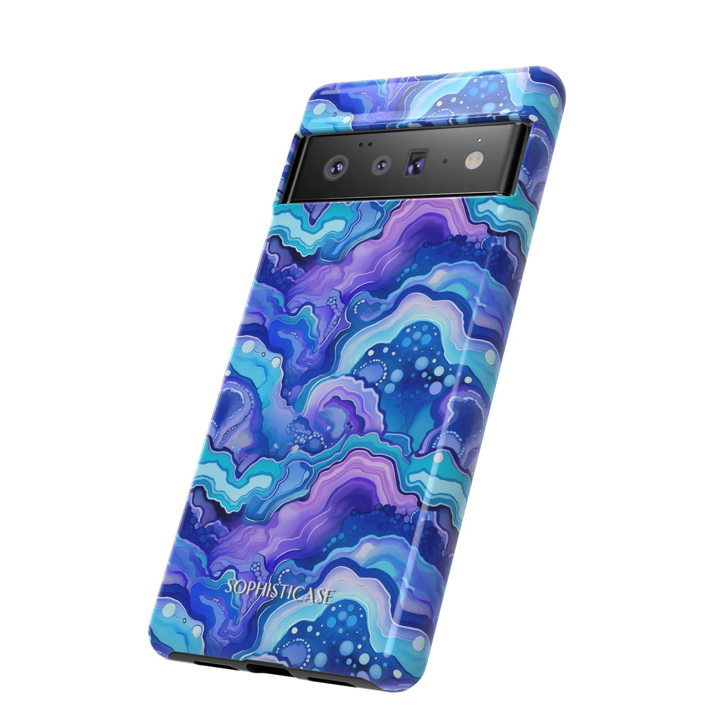 Nightstone in Lapis Wave - Tough Phone Case