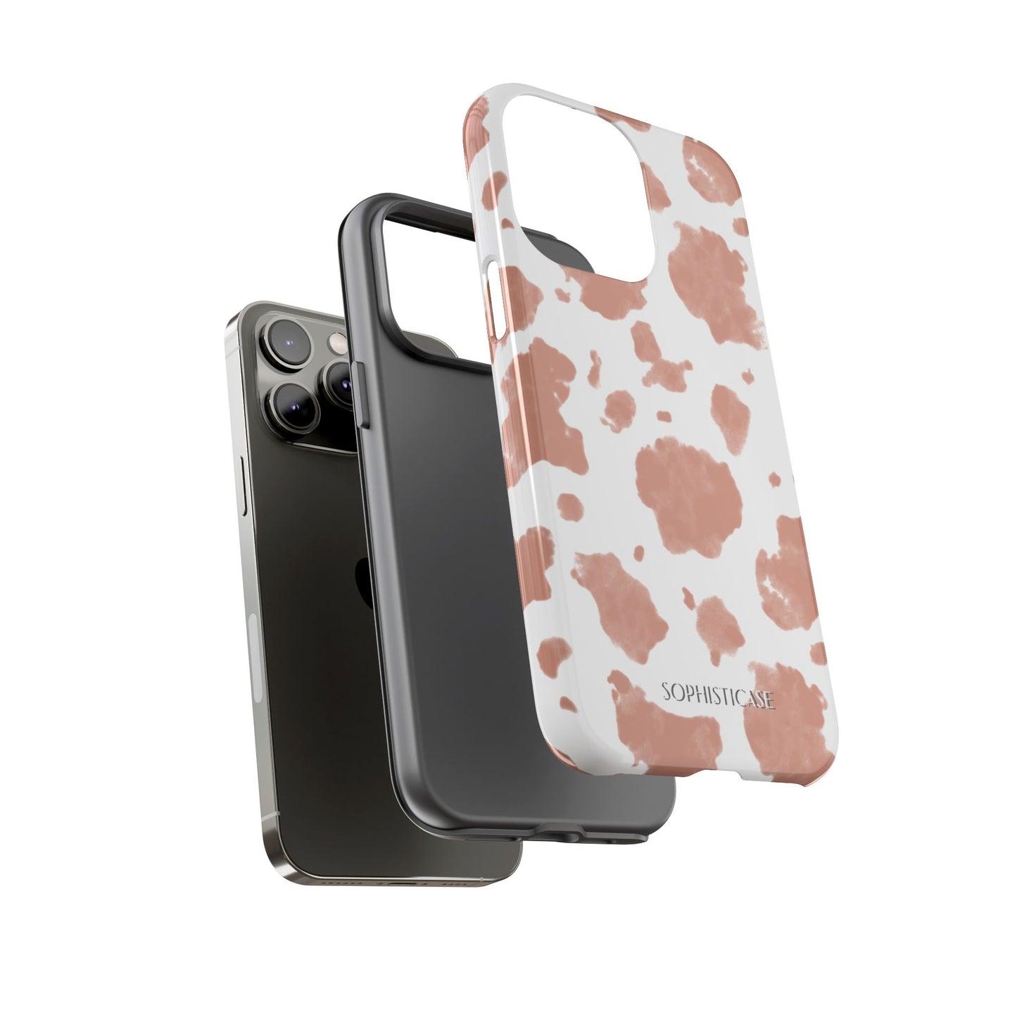 Holy Cow in Light Brown - iPhone Case