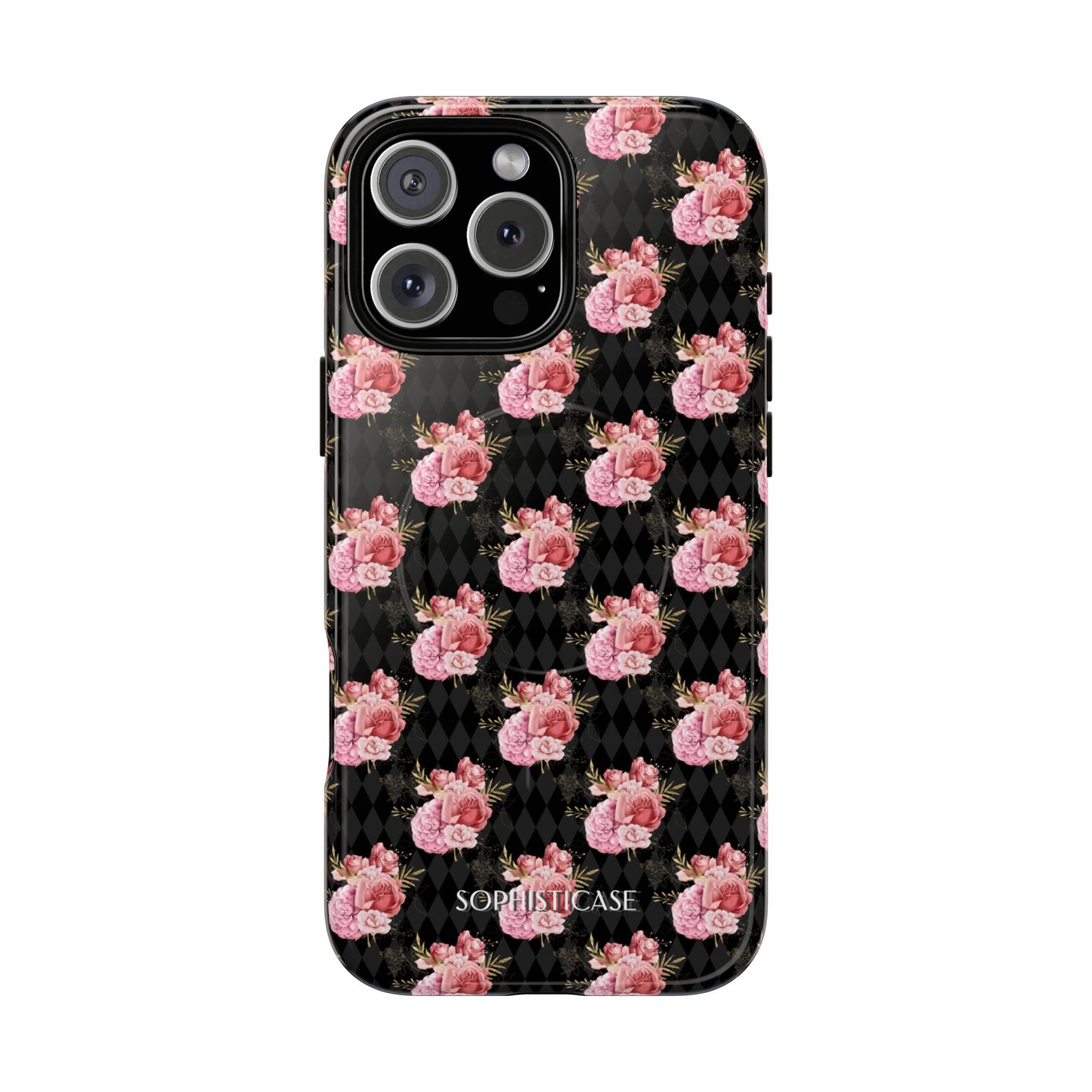 Rose Diamond Romance in Vivienne - Magsafe Phone Case
