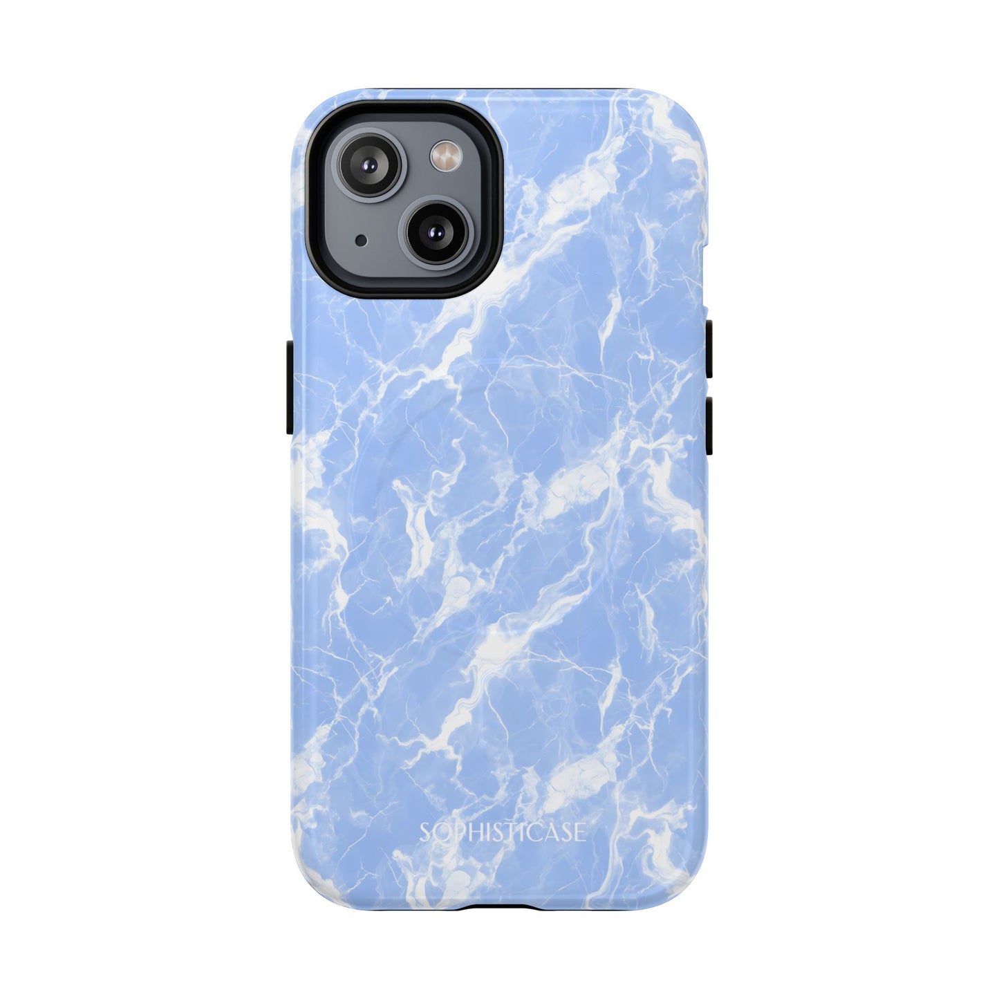 Marble Crush in Blue - iPhone Magsafe Case