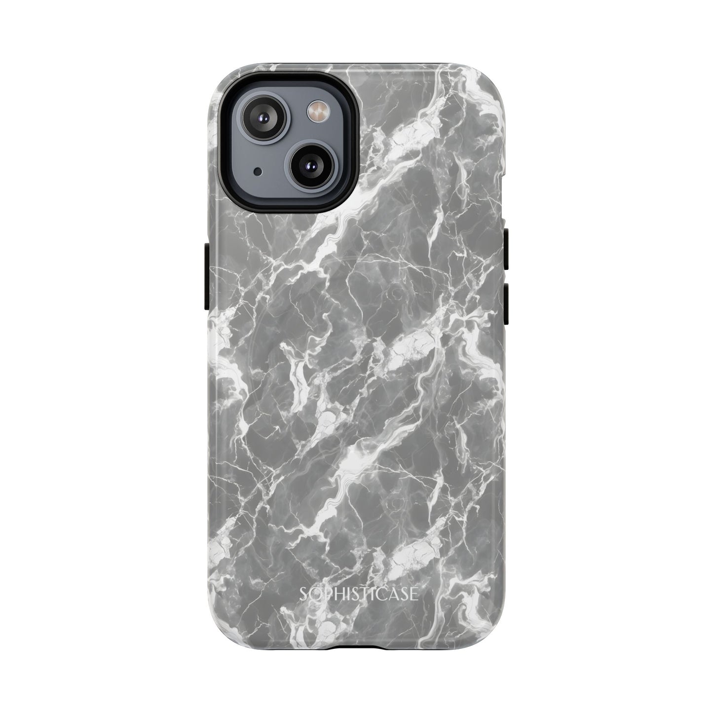 Marble Crush in Charcoal Grey - iPhone Magsafe Case