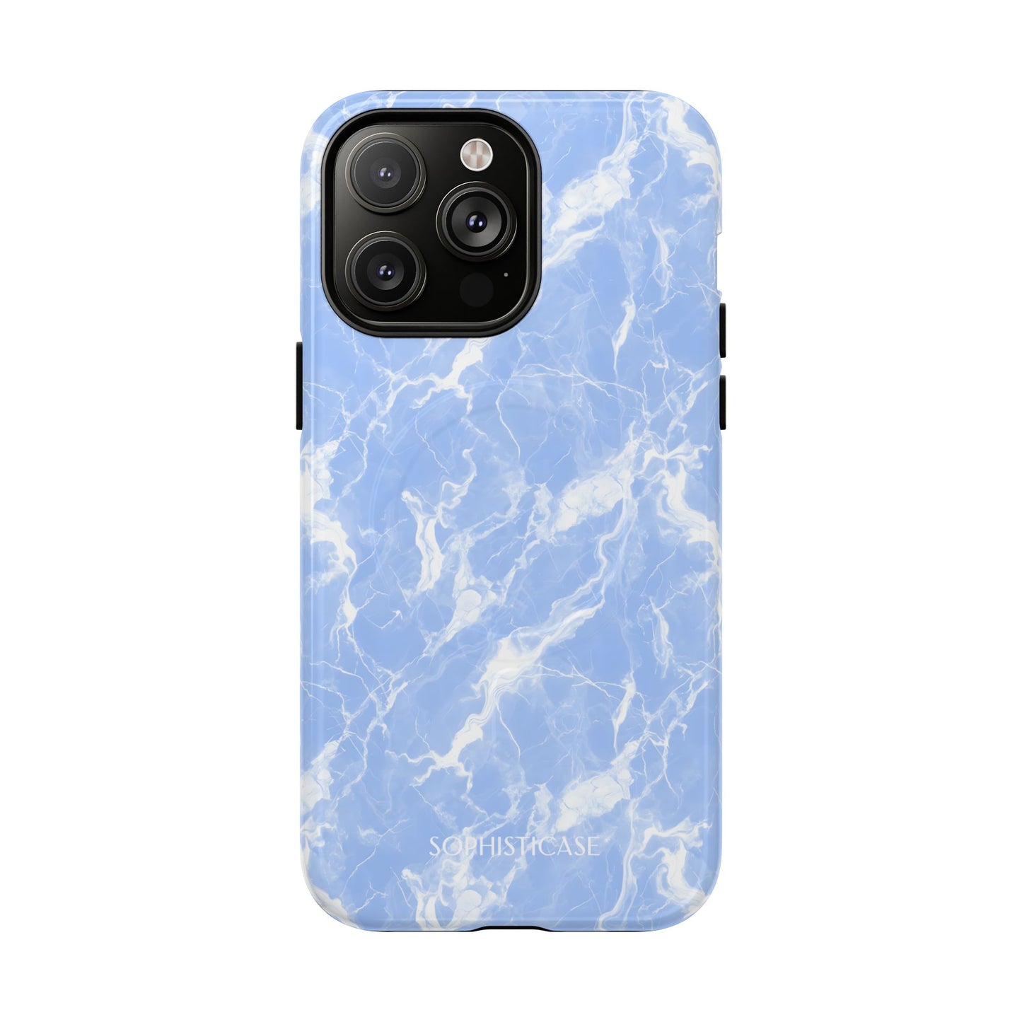 Marble Crush in Blue - iPhone Magsafe Case