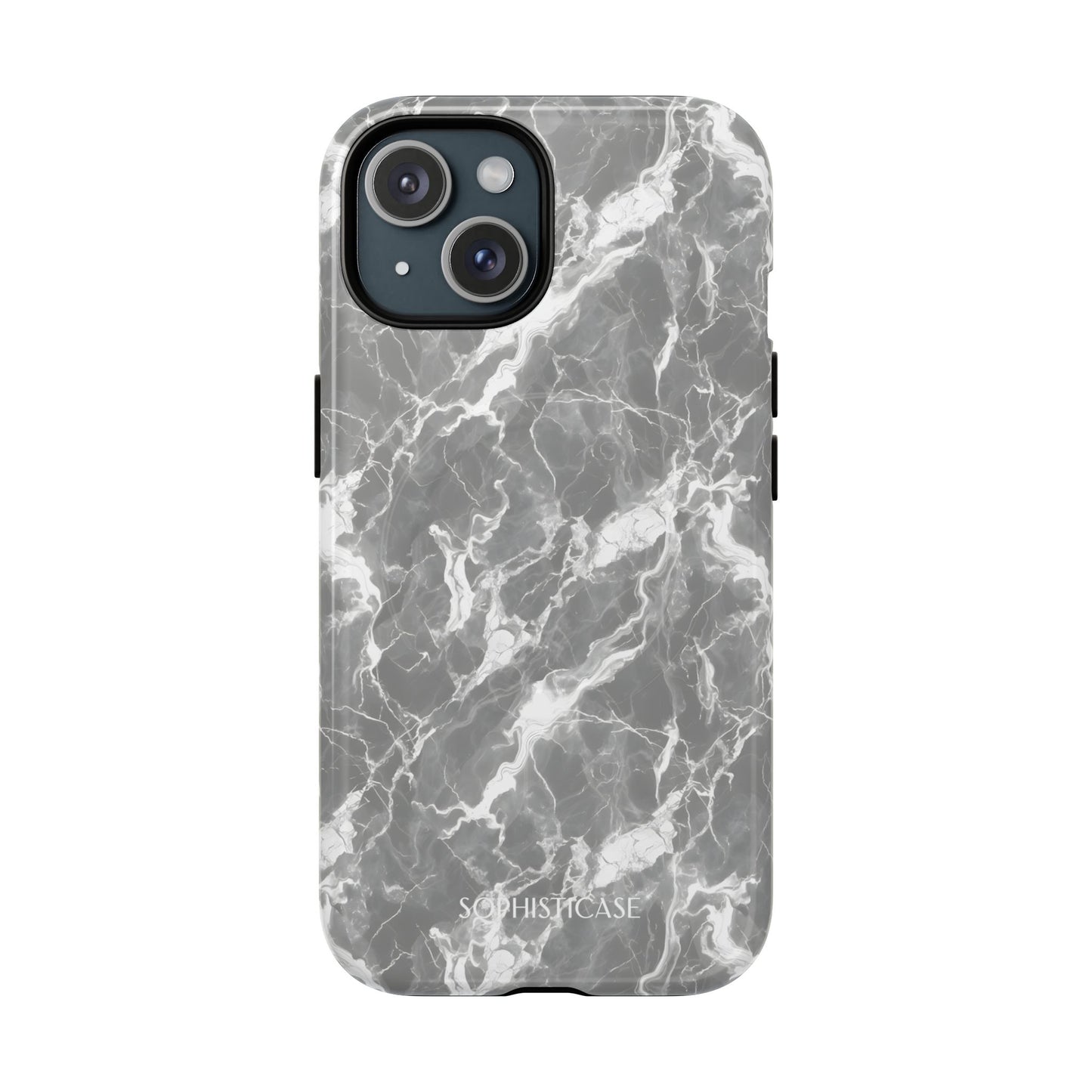 Marble Crush in Charcoal Grey - iPhone Magsafe Case