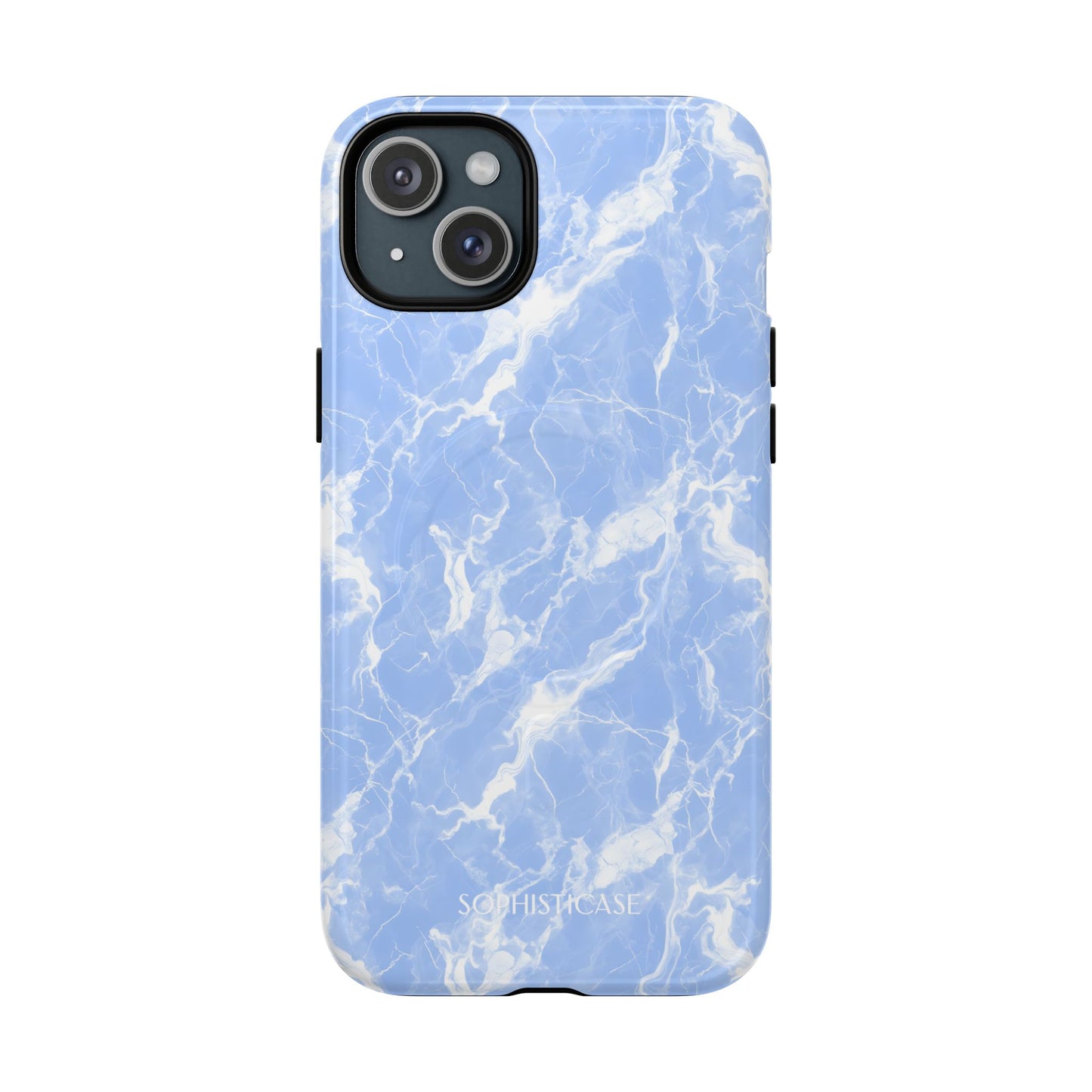 Marble Crush in Blue - iPhone Magsafe Case