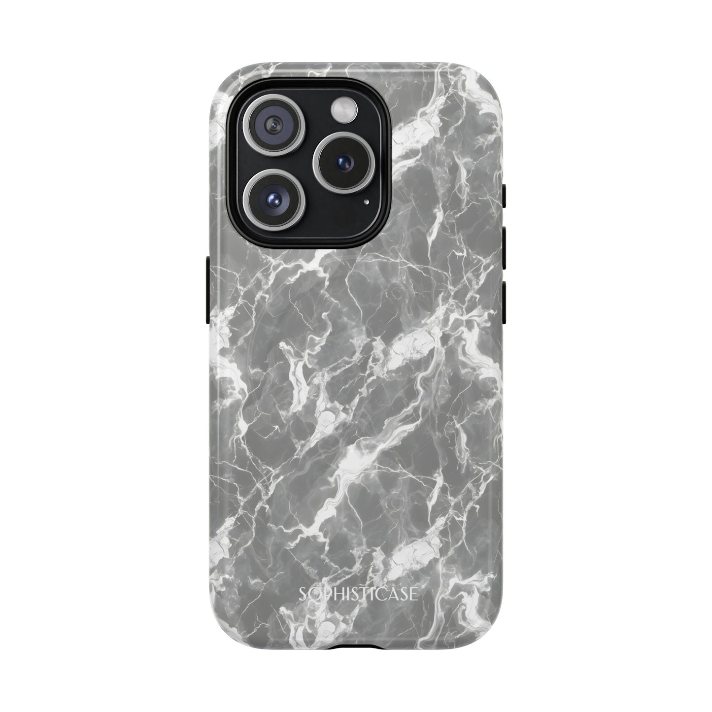 Marble Crush in Charcoal Grey - iPhone Magsafe Case