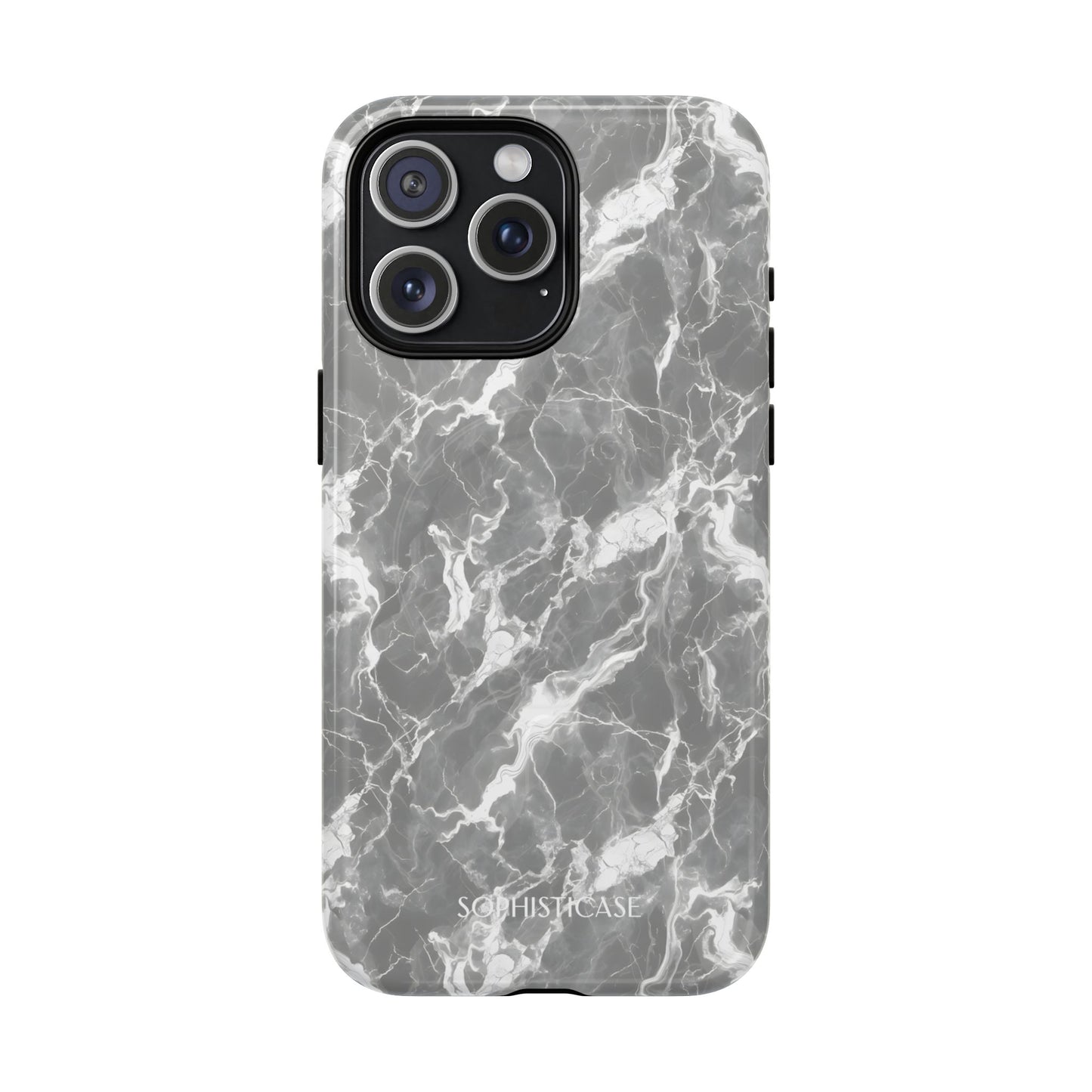Marble Crush in Charcoal Grey - iPhone Magsafe Case