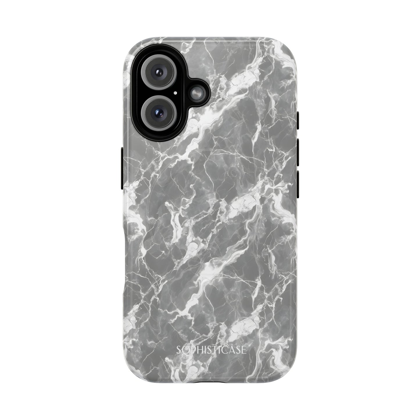 Marble Crush in Charcoal Grey - iPhone Magsafe Case