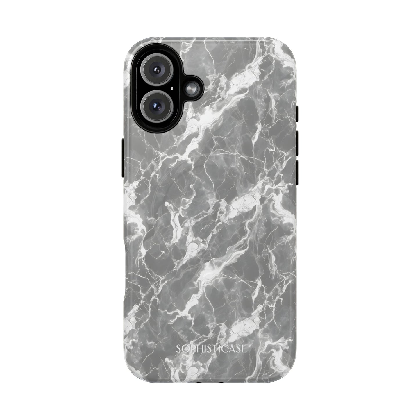Marble Crush in Charcoal Grey - iPhone Magsafe Case