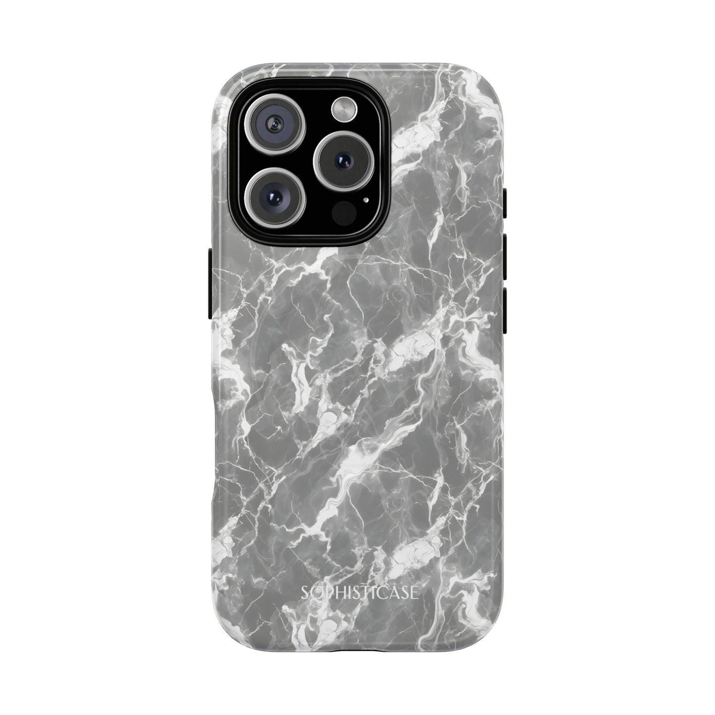 Marble Crush in Charcoal Grey - iPhone Magsafe Case
