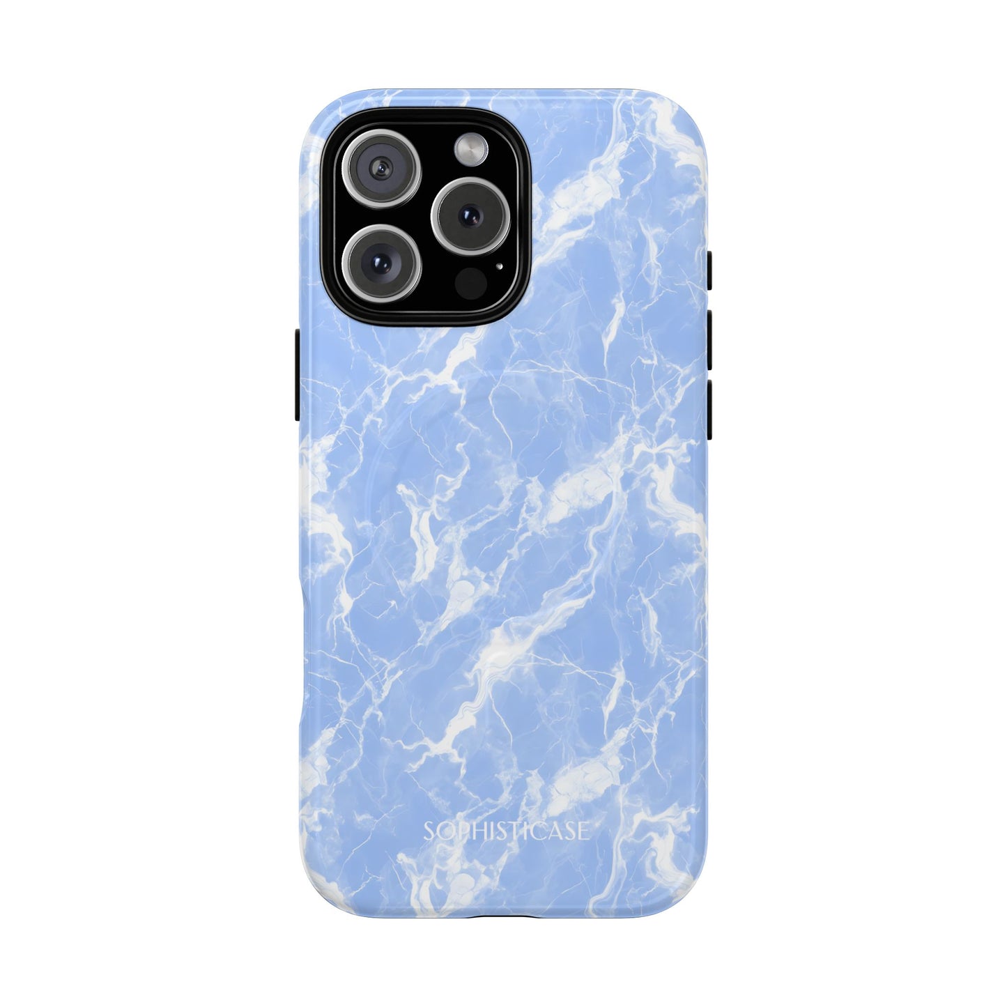 Marble Crush in Blue - iPhone Magsafe Case