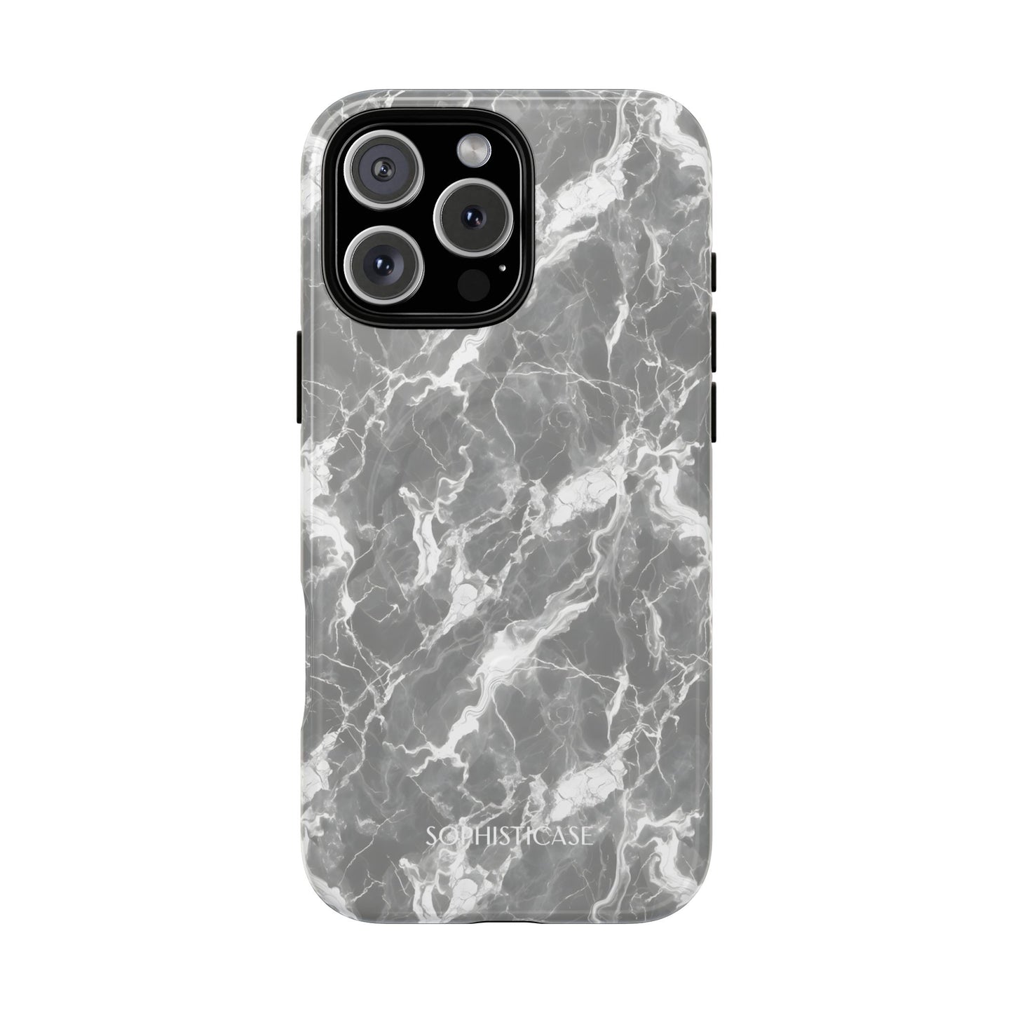 Marble Crush in Charcoal Grey - iPhone Magsafe Case