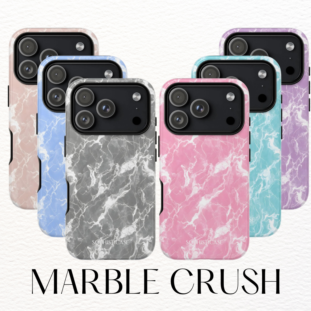 Marble Crush Phone Case Collection