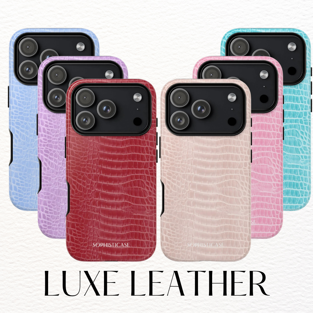 Luxe Leather Phone Case Collection