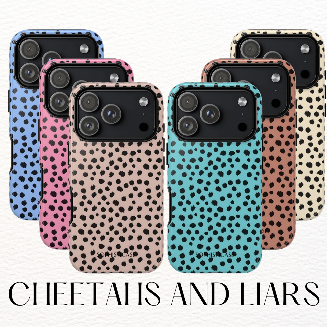 Cheetahs and Liars Phone Case Collection