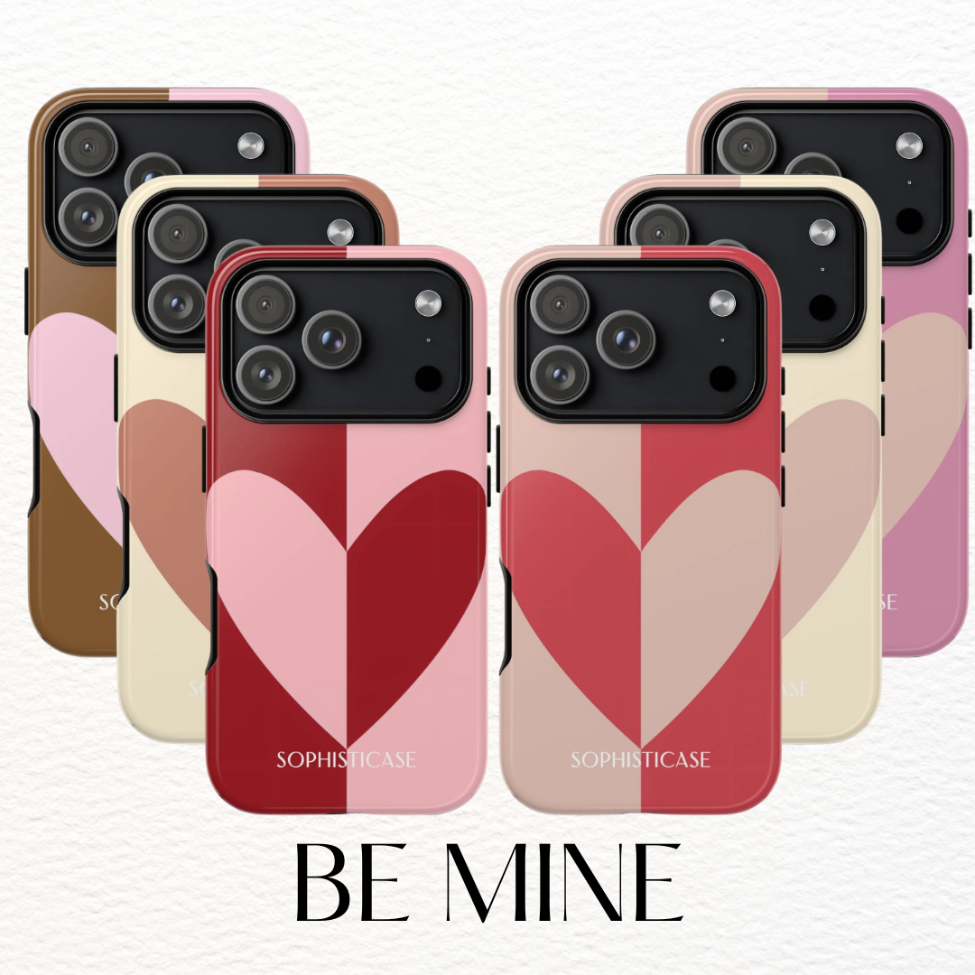 Be Mine Heart Phone Case Collection
