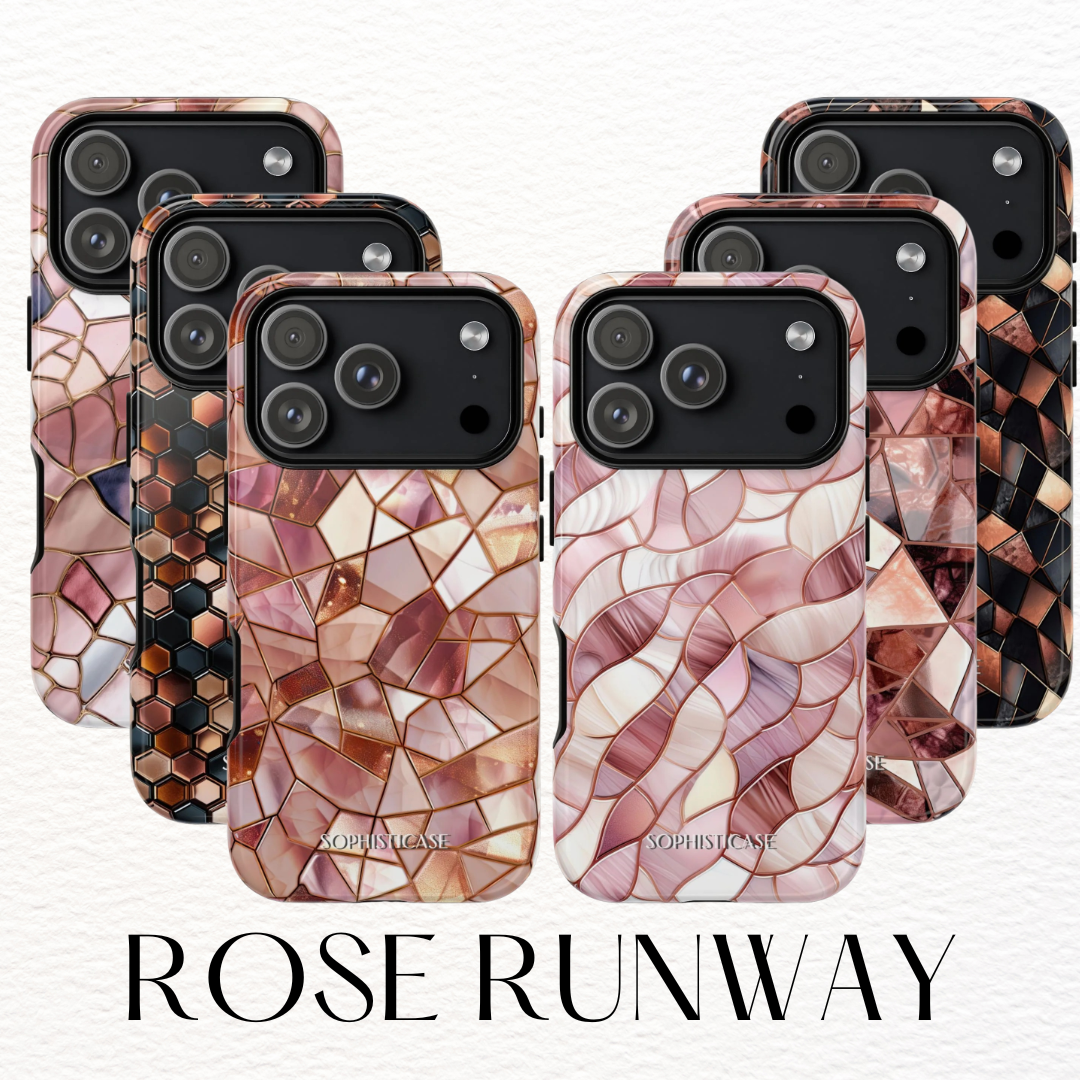 Rose' Runway Phone Case Collection