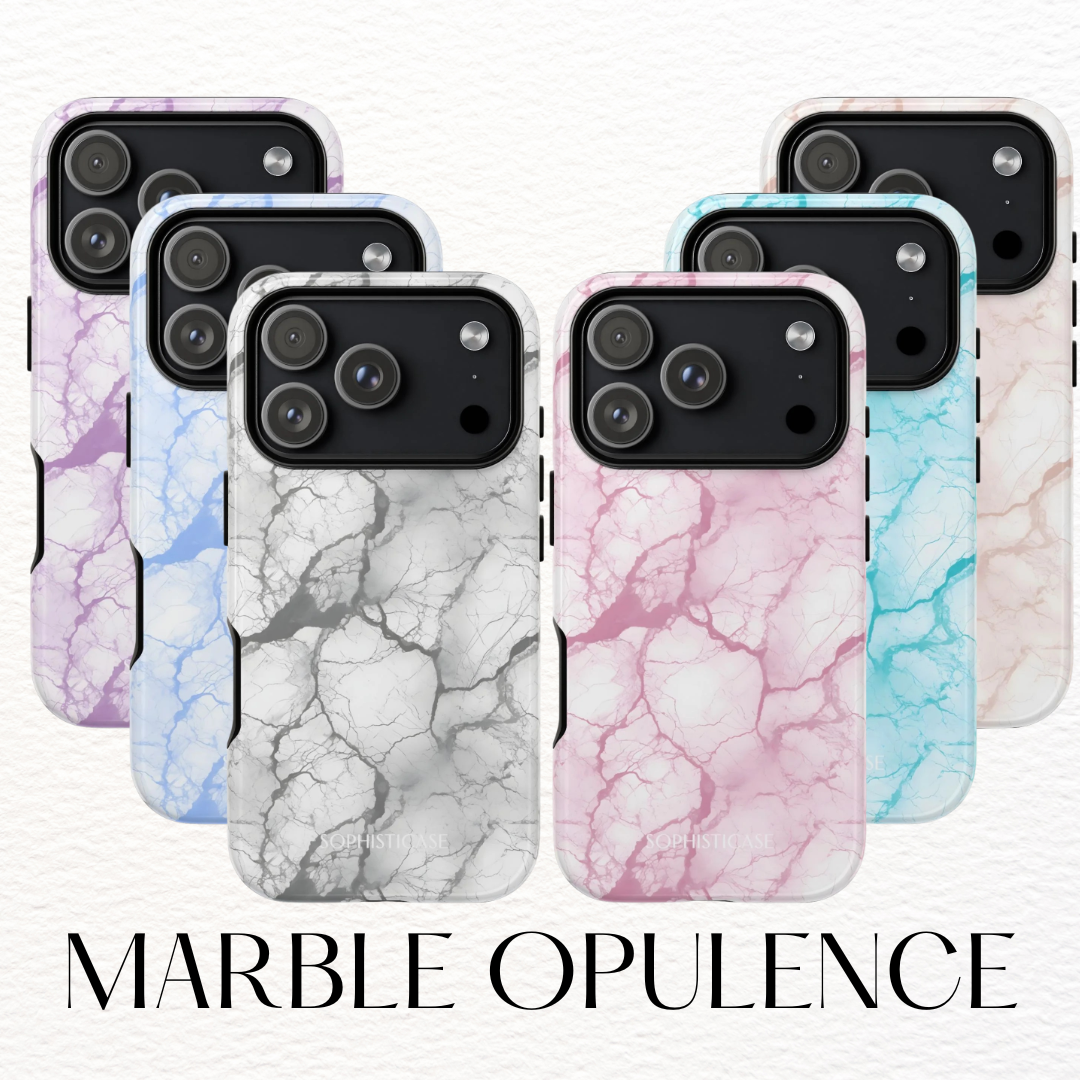 Marble Opulence Phone Case Collection