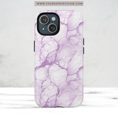 Marble Opulence in Purple - Magsafe Case