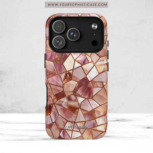 Rose' Runway in Champagne Mosaic - Magsafe Case