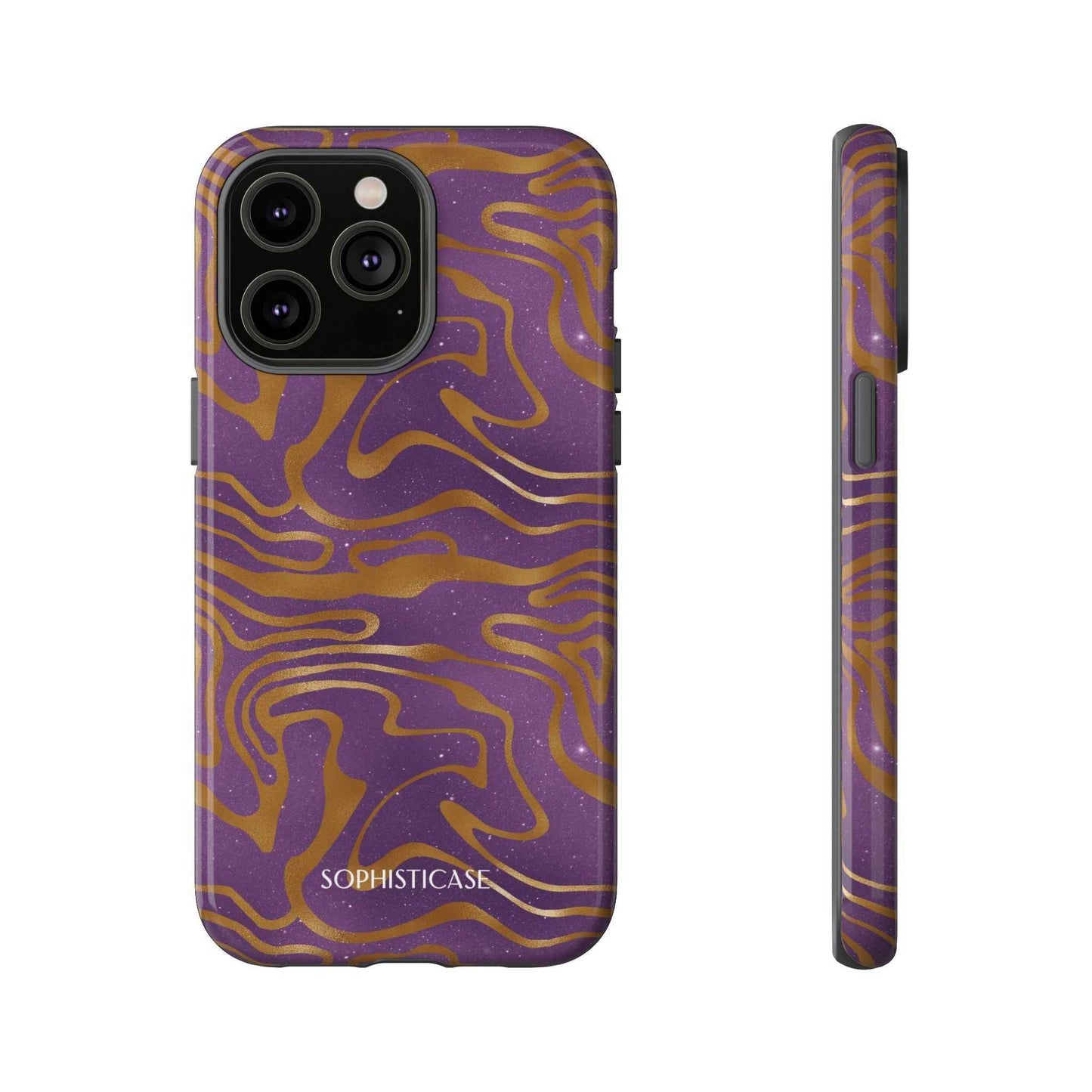 Cosmic Zebra in Purple - iPhone Case, Samsung Galaxy Case, Google Pixel Case