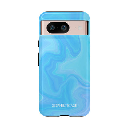 Liquid Magic in Blue - Drop Proof Phone Case for Google Pixel