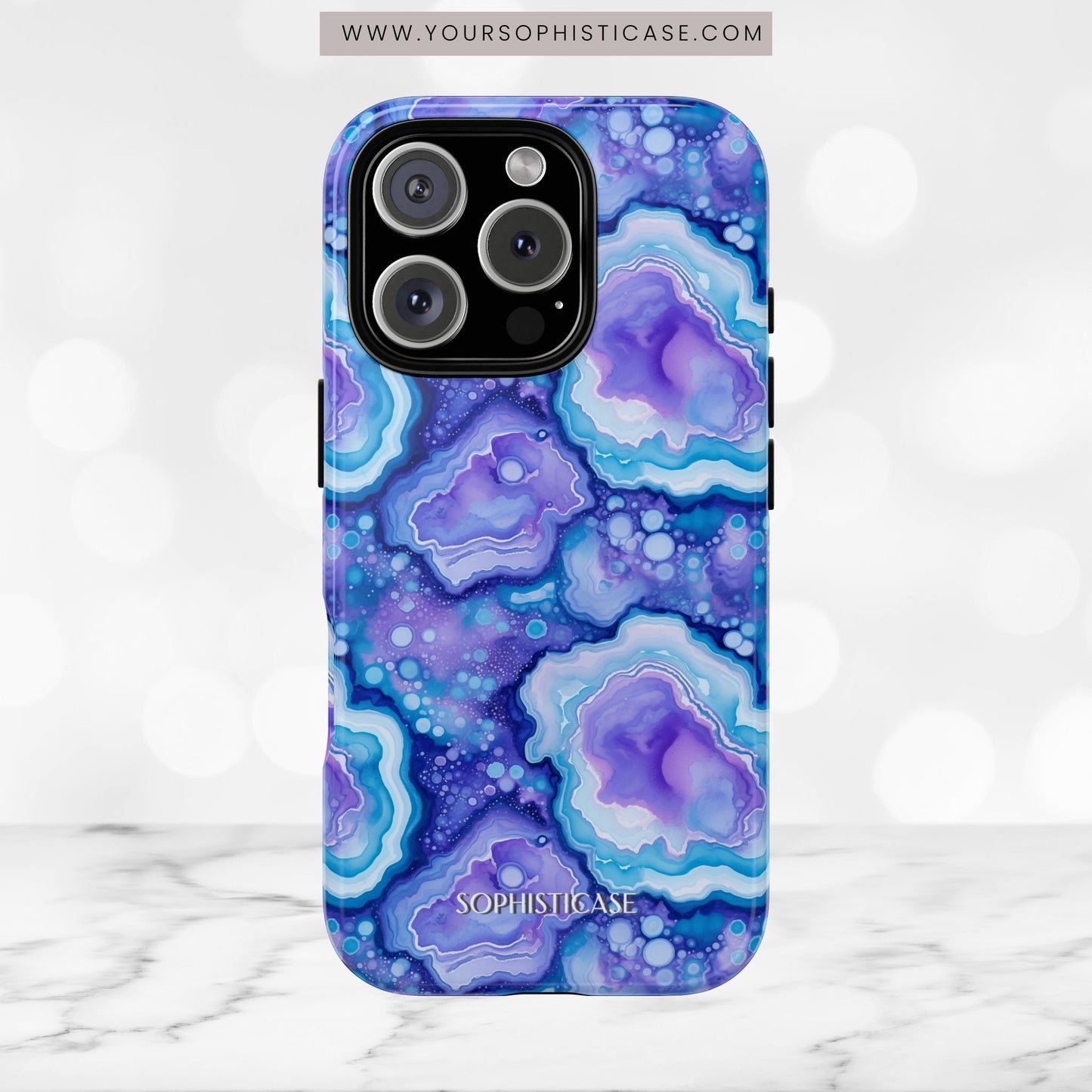 Nightstone in Violet Hour - iPhone Case, Samsung Galaxy Case, Google Pixel Case