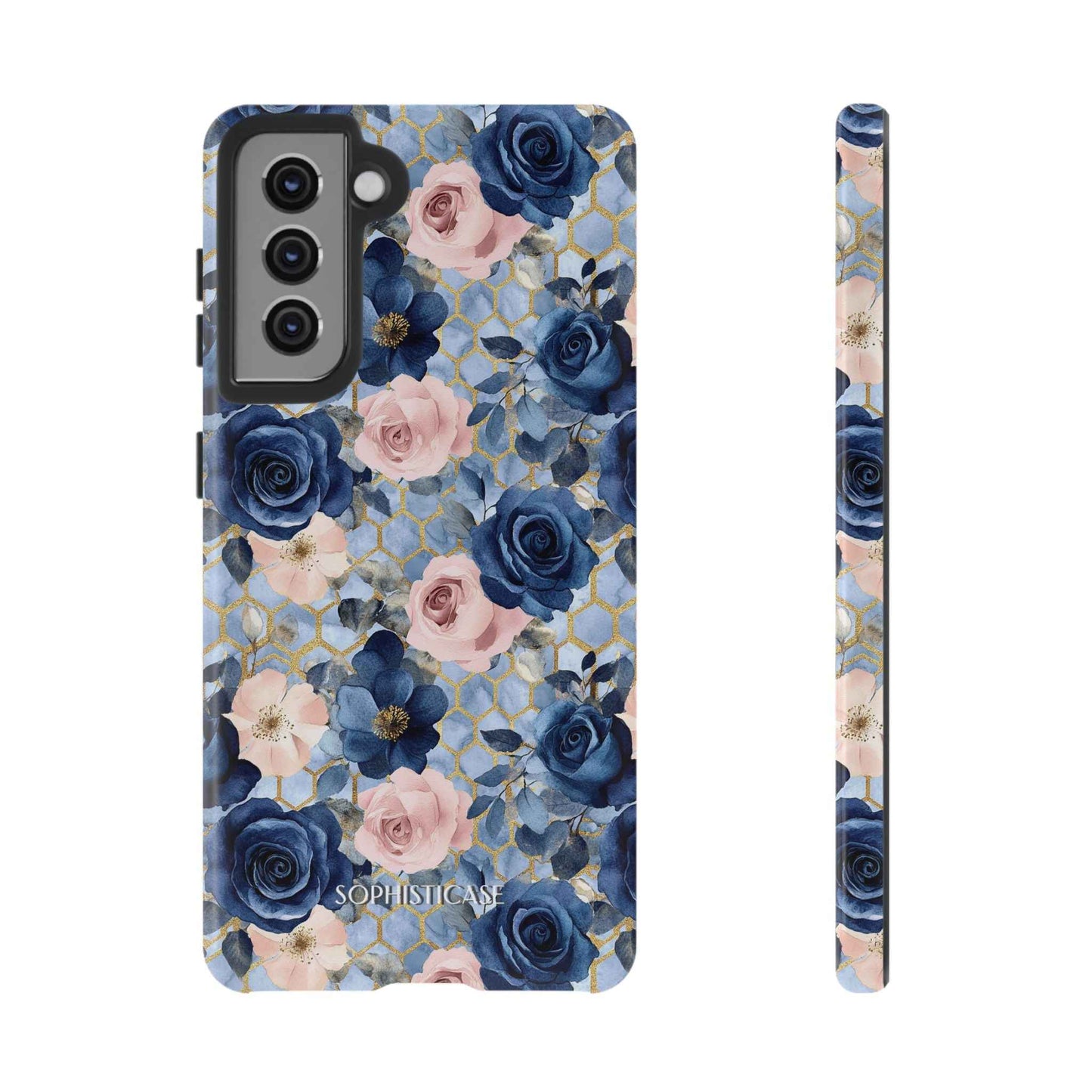 Royal Floral in Gilded Sky - Tough Phone Case