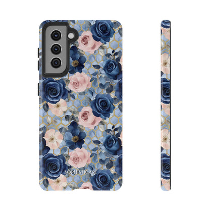 Royal Floral in Gilded Sky - Tough Phone Case