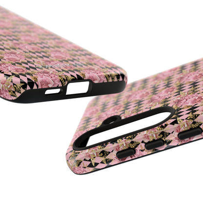 Rose Diamond Romance in Isolde - Tough Phone Case