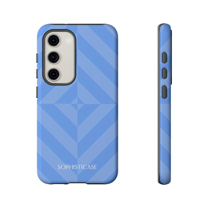 Zenergy in Blue - Dual Layer Shockproof Phone Case for iPhone, Google Pixel and Samsung Galaxy