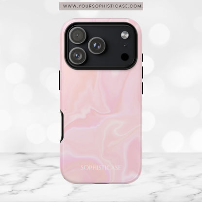 Liquid Magic in Pink Haze - iPhone Case