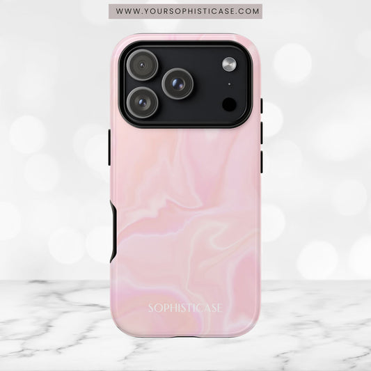Liquid Magic in Pink Haze - iPhone Case