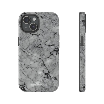 Marble Opulence in Grey - iPhone Case, Samsung Galaxy Case, Google Pixel Case