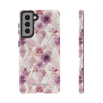 Royal Floral in Mauve Rose - Tough Phone Case