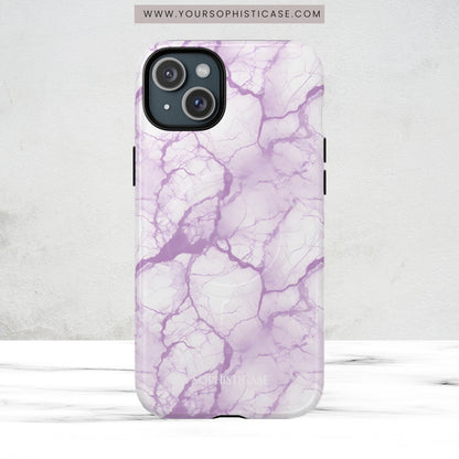 Marble Opulence in Purple - Magsafe Case