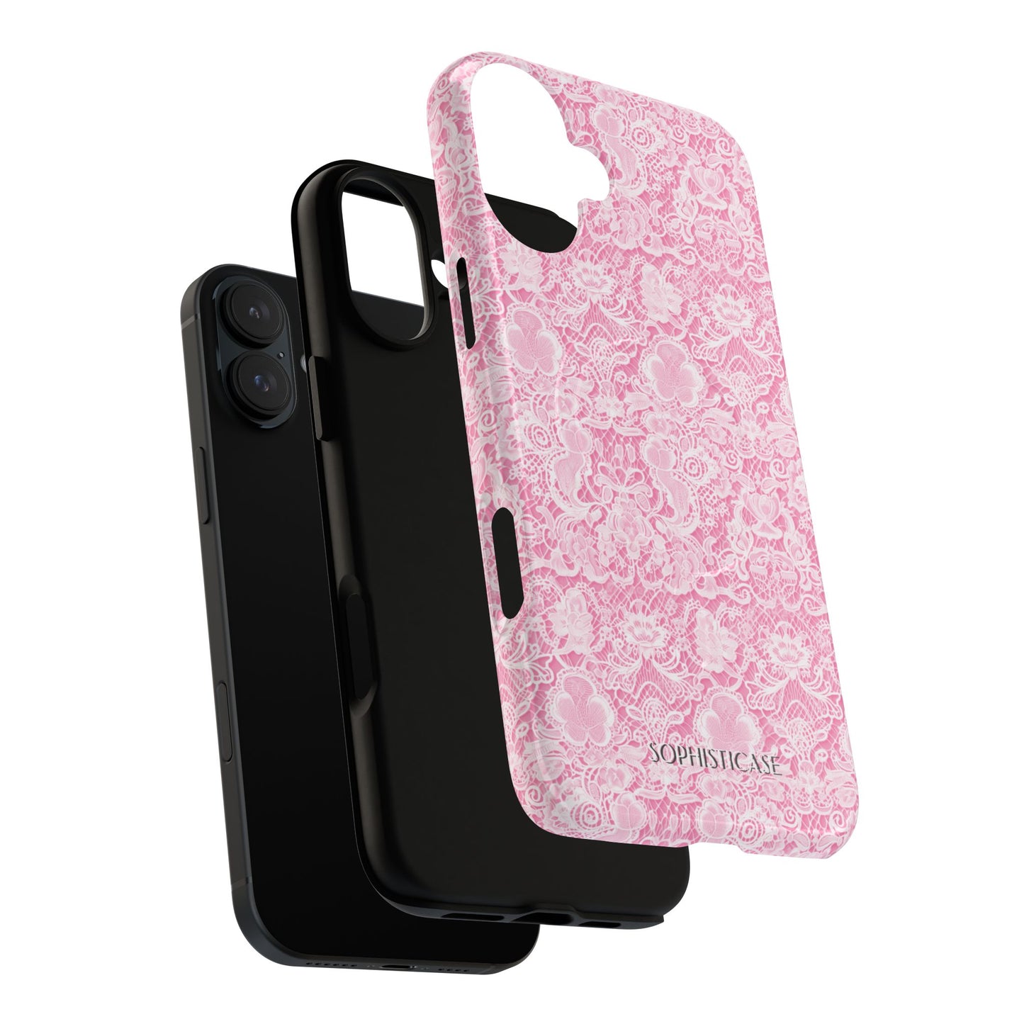 Luxe Lace in Pink - Magsafe Case