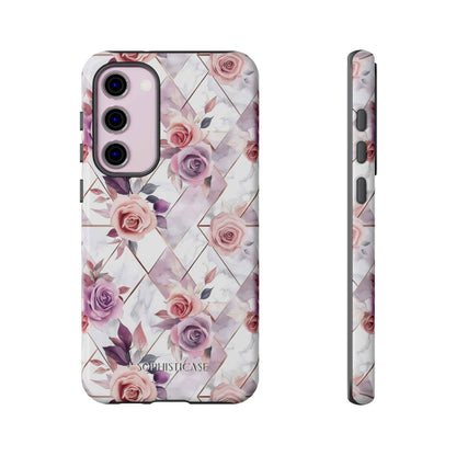 Royal Floral in Blush Manor - Tough Phone Case