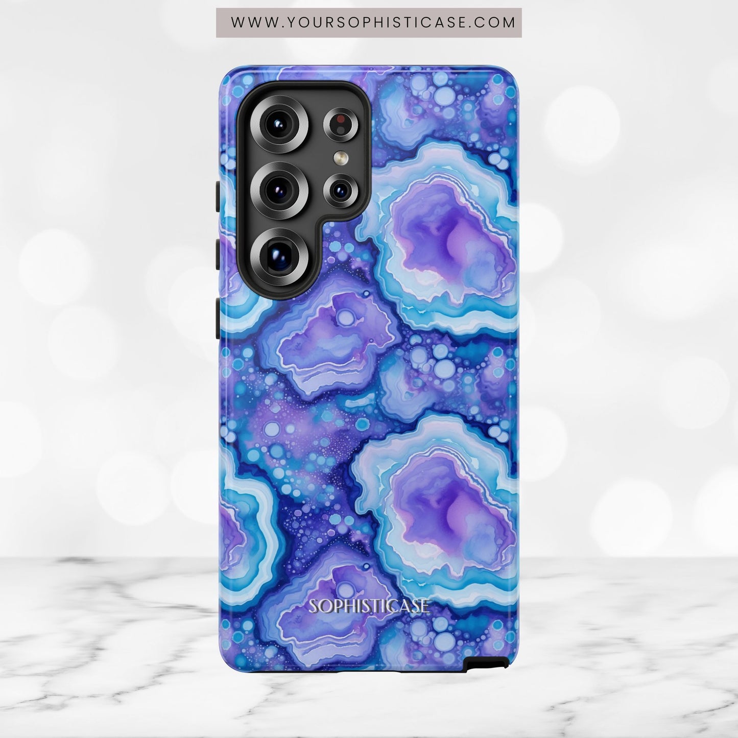 Nightstone in Violet Hour - iPhone Case, Samsung Galaxy Case, Google Pixel Case