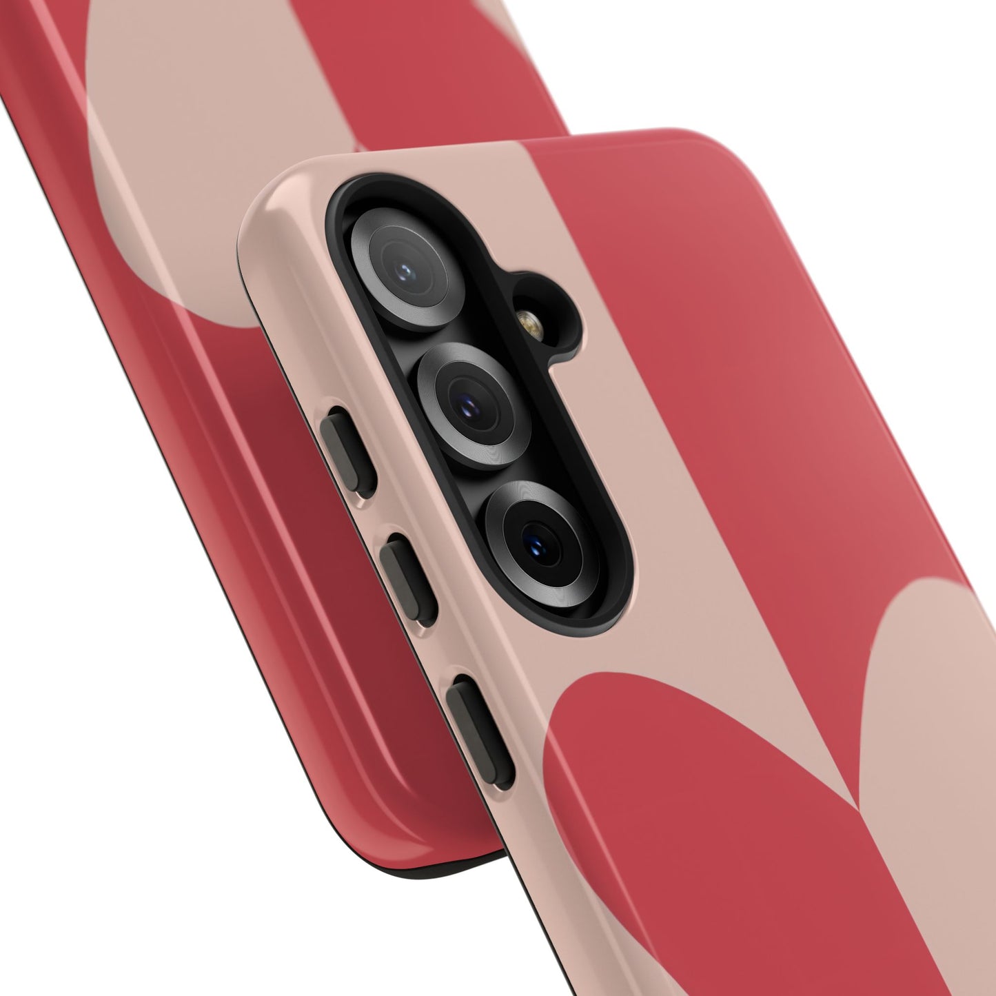 Be Mine in Red and Brown - iPhone Case, Samsung Galaxy Case, Google Pixel Case