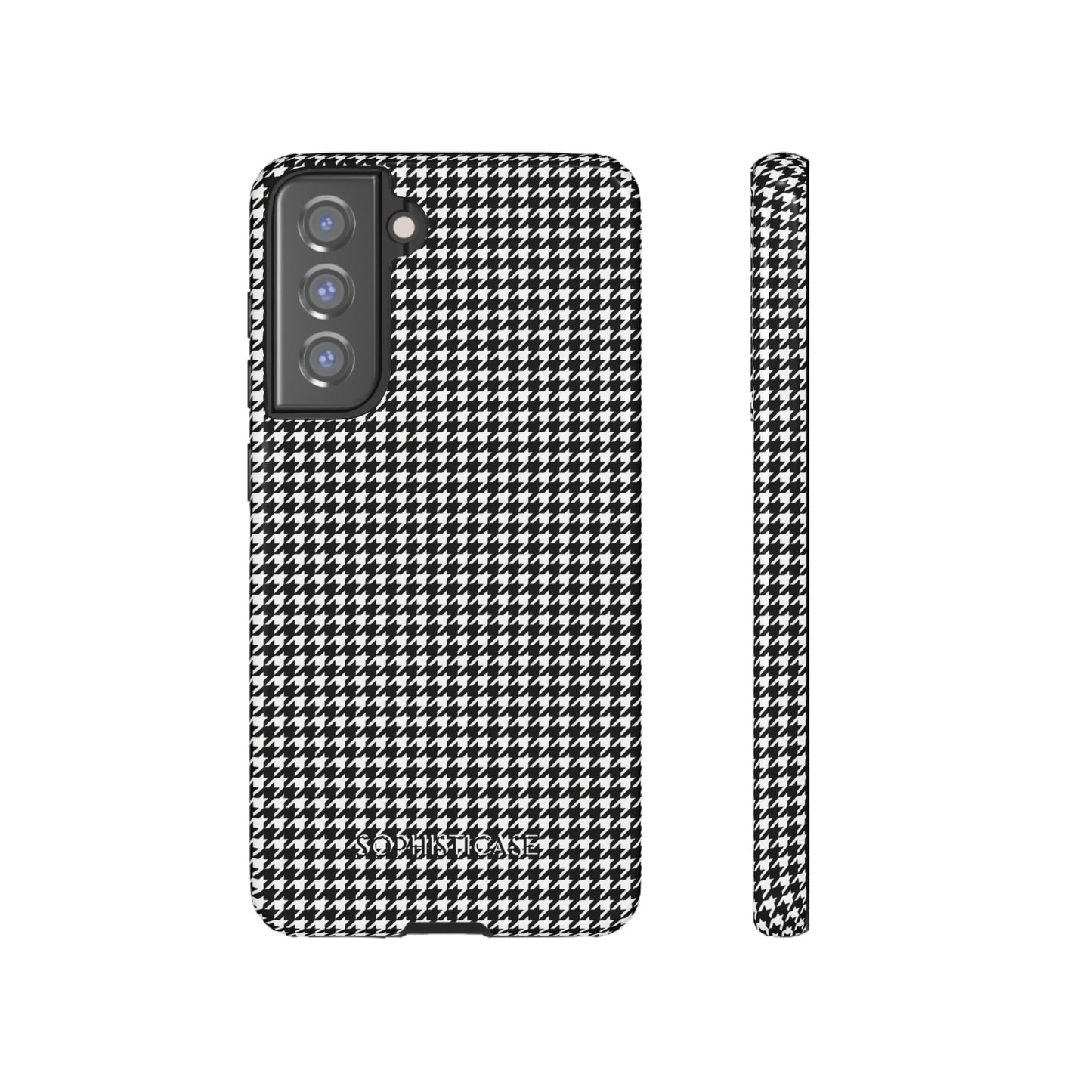 Tough Case - Houndstooth in Black