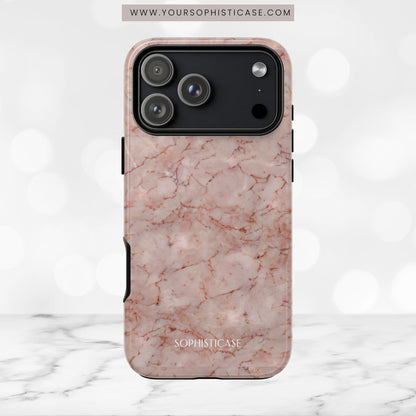 Marble Opulence in Pink - iPhone Case, Samsung Galaxy Case, Google Pixel Case