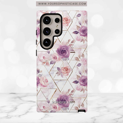 Royal Floral in Rose Royale - Tough Phone Case