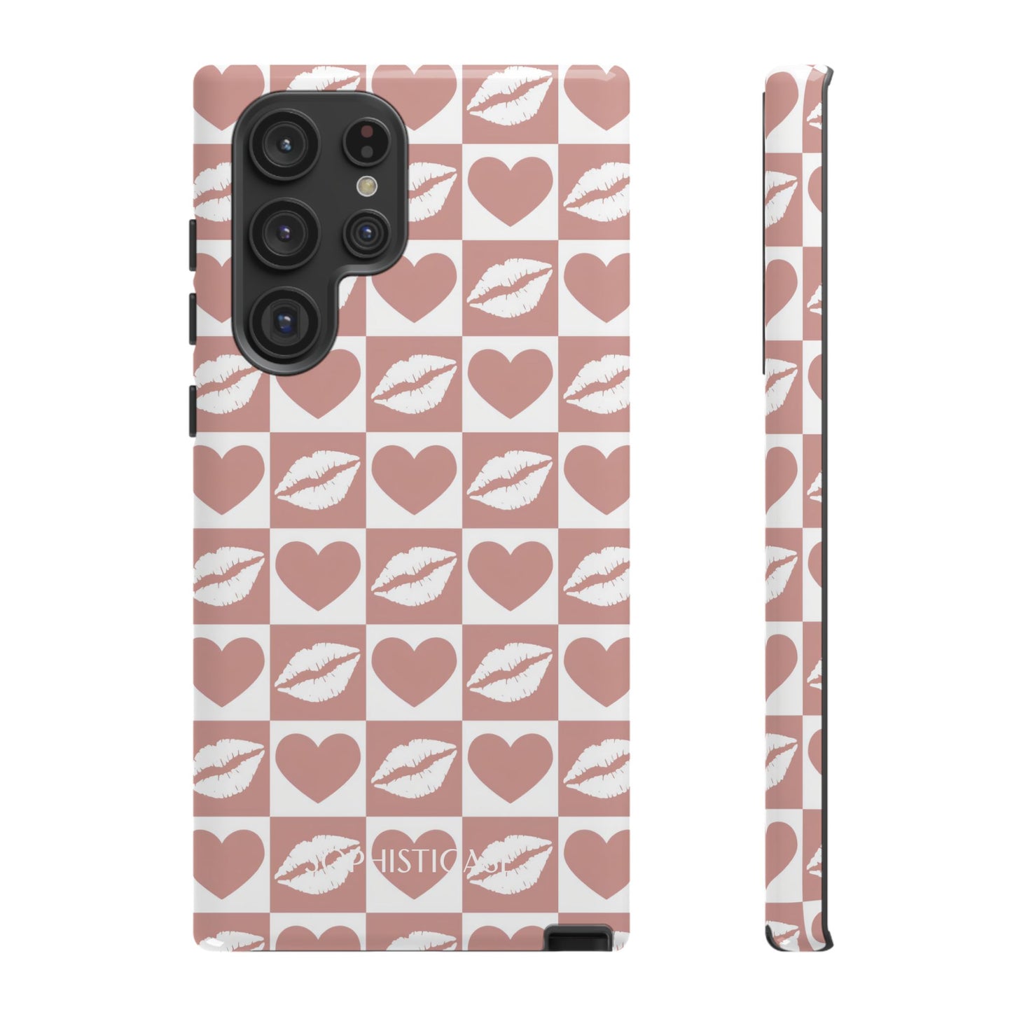 Belle Amie in Neutral Brown - Galentines Release - Drop Proof Protective Phone Case for iPhone, Samsung Galaxy and Google Pixel