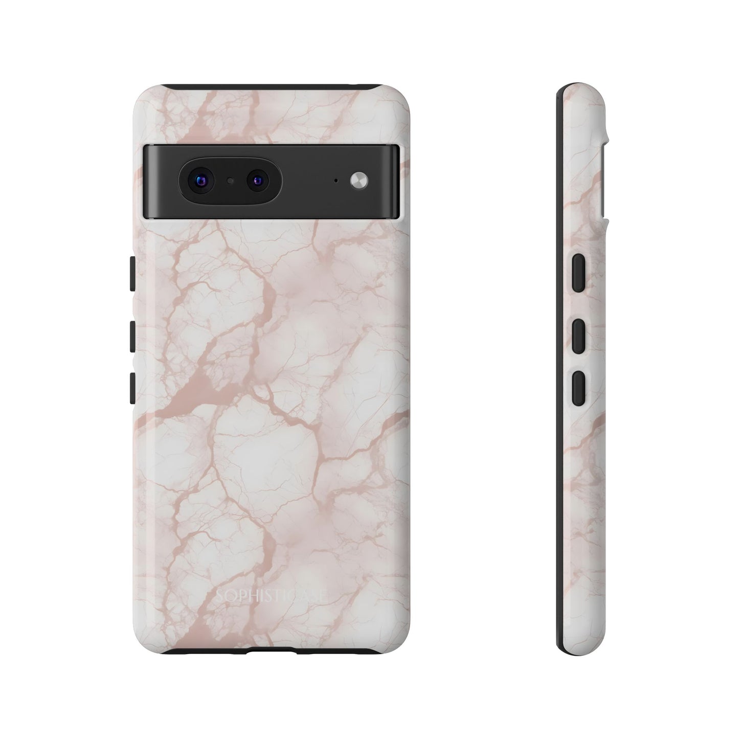 Marble Opulence in Neutral Beige - Tough Phone Case