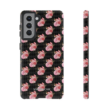 Rose Diamond Romance in Vivienne - Tough Phone Case
