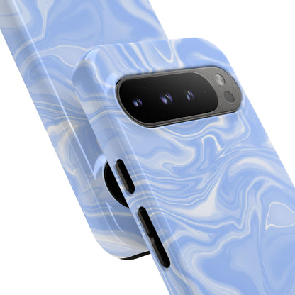 Liquid Dreams in Smoke Blue - Tough Phone Case