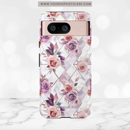 Royal Floral in Blush Manor - Tough Phone Case